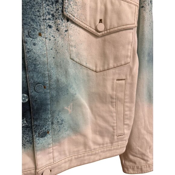 Louis Vuitton Mens Gradient Denim Jacket - Size 56 - Made In Italy - Picture 16 of 16